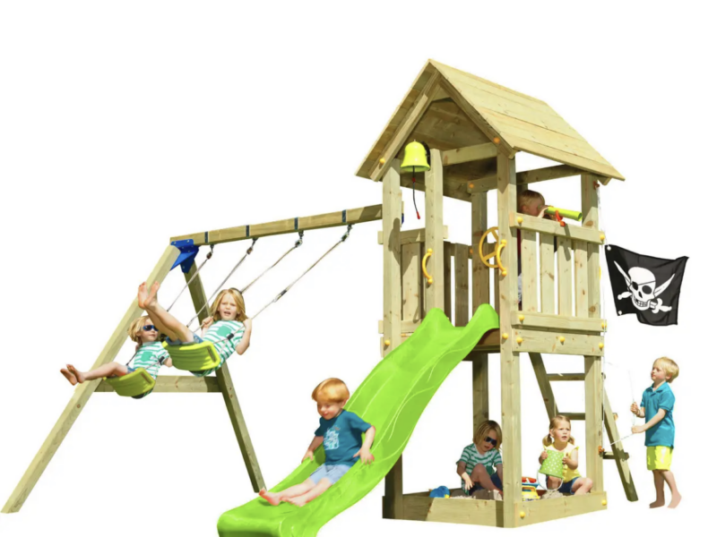 Дитячий майданчик Blue Rabbit KIOSK + SWING Код: KIOSK + SWING