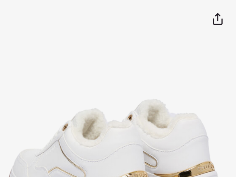 Guess Снікерcи FLFRRE ELE12 Білий