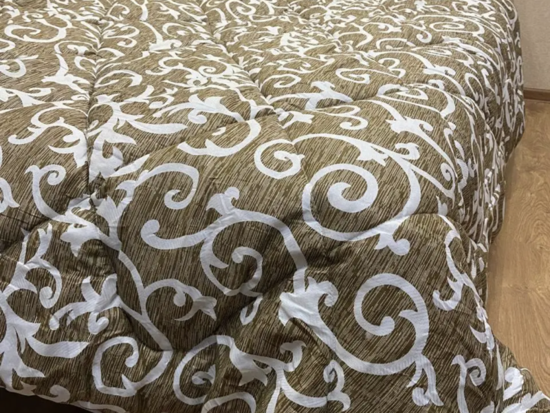 Тепла ковдра двоспальна на овчині зимова 175х210 см Код: Art/002