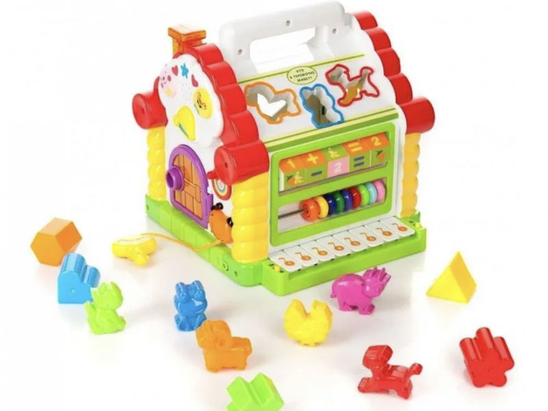 Сортер дитячий інтерактивний Будиночок, 9196 Код: 9196/739