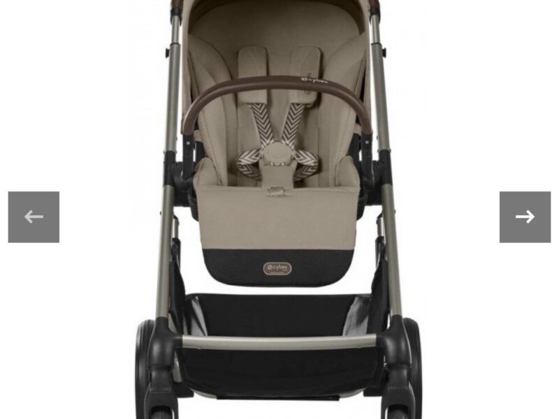 Коляска Cybex Balios S Lux Taupe 2 в 1 Almond Beige