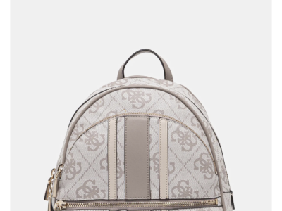 Рюкзак Guess ERENIA цвет бежевый маленький узор