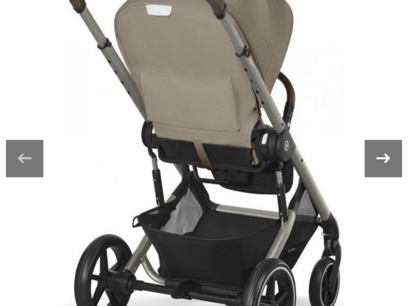 Коляска Cybex Balios S Lux Taupe 2 в 1 Almond Beige