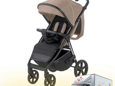 Дитяча коляска прогулянкова CARRELLO Bravo CRL-5515 Ivory Beige Бежева