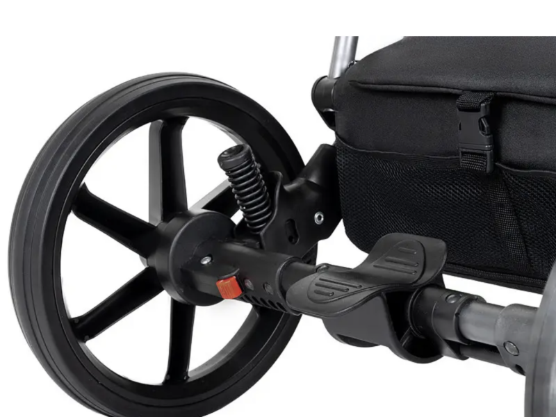 Дитяча коляска 2 в 1 від Angelina Fibi бежева (екошкіра, Ang FS17)