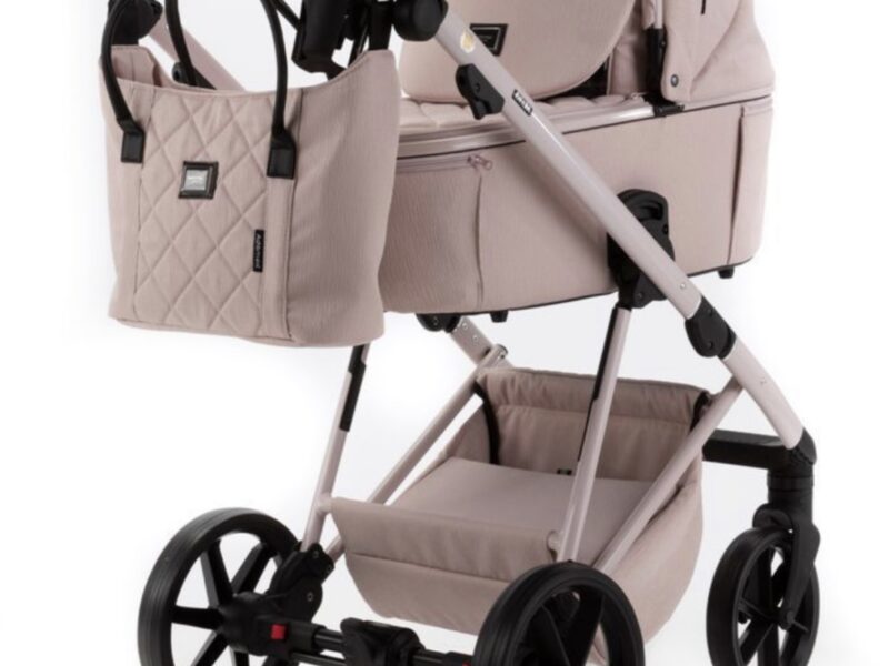 Коляска 2 в 1 Adamex Delta DN-2 rose