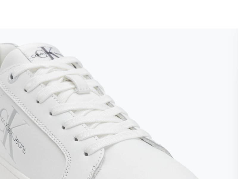 Кросівки жіночі Calvin Klein YW0YW01224 Cupsole Mono Lth Wn white/silver