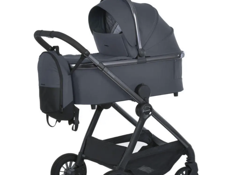 Коляска дитяча універсальна 2в1 El Camino ME 1183 RIVIERA Asphalt Gray