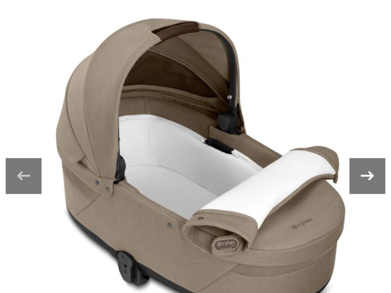 Коляска Cybex Balios S Lux Taupe 2 в 1 Almond Beige