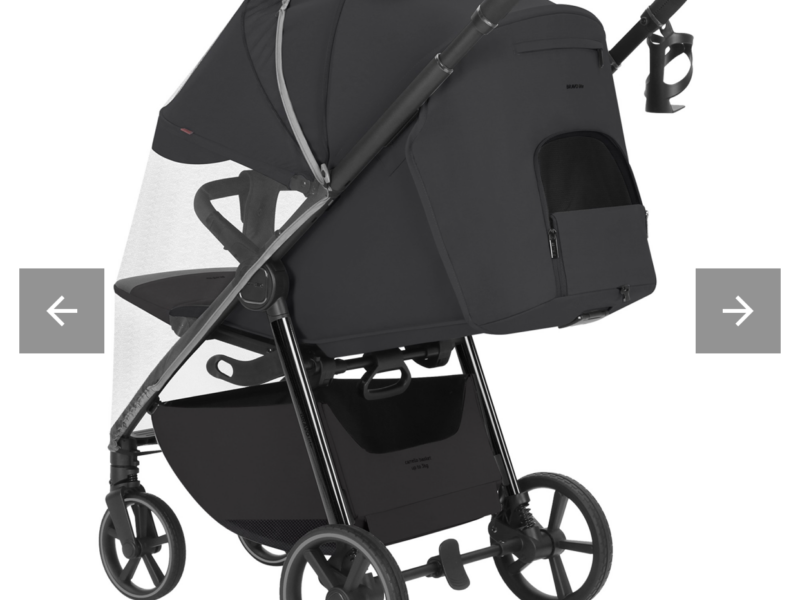 Прогулянкова коляска CARRELLO Bravo M/Lite CRL-5529 Piano Black