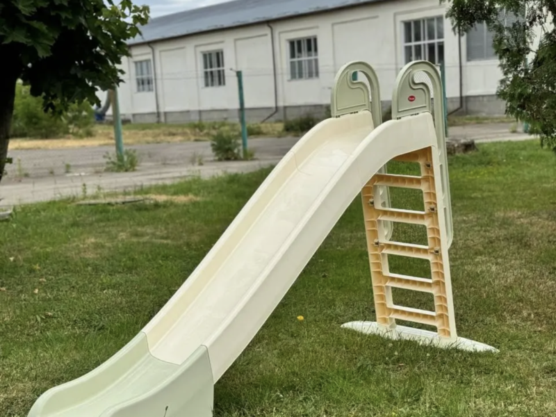 Хакі комплект 3 в 1 Новий дитячий майданчик для приватного будинку Дитячі майданчики та ігрові комплекси doloni