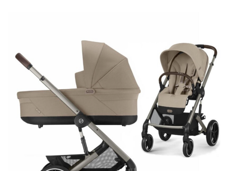 Коляска Cybex Balios S Lux Taupe 2 в 1 Almond Beige