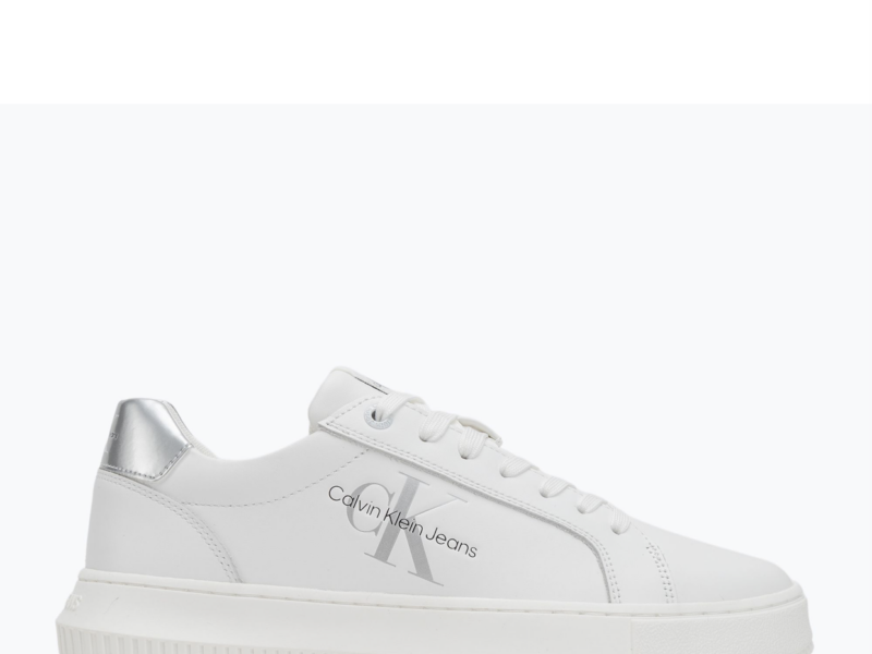 Кросівки жіночі Calvin Klein YW0YW01224 Cupsole Mono Lth Wn white/silver