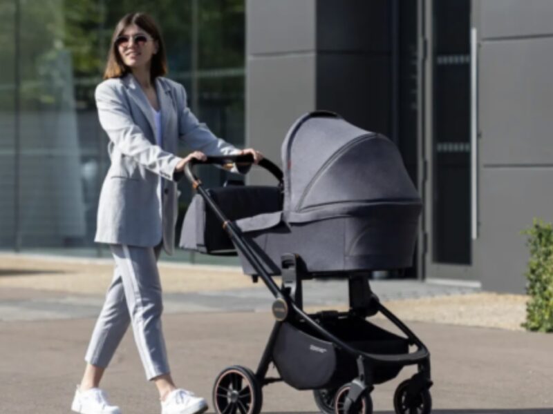 Універсальна дитяча коляска 2в1 від CARRELLO Epica Темно-сірий Код CRL 8510-1