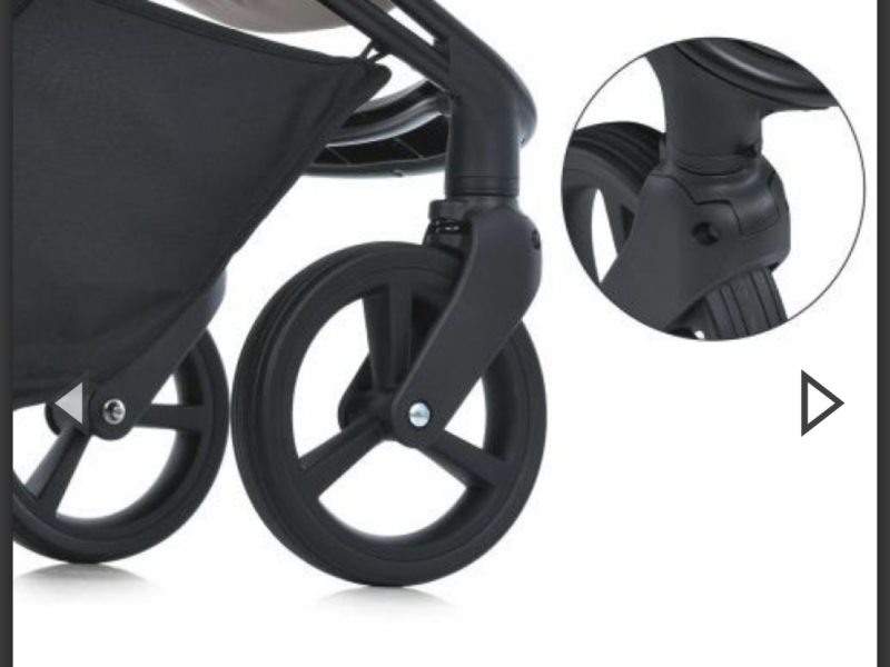 Коляска 2в1 El Camino ME 1091-1 Persona Pearl Beige