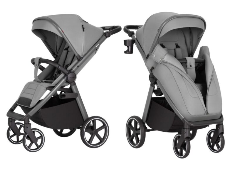 Carrello Bravo SL Deluxe Shuttle прогулка дитячий візок Grey Spacerowy сіра, Код: UseOk-21559