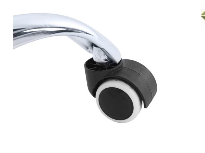 Кресло офисное на колесах Bonro BN-6071 розовое с подставкой для ног (42400294)