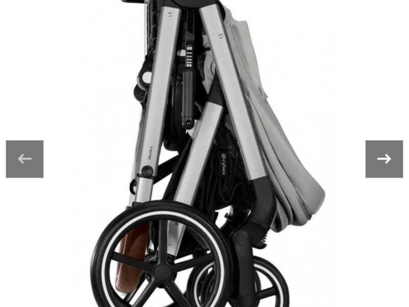 Коляска 2 в 1 Cybex Balios S Lux SLV Stone Grey