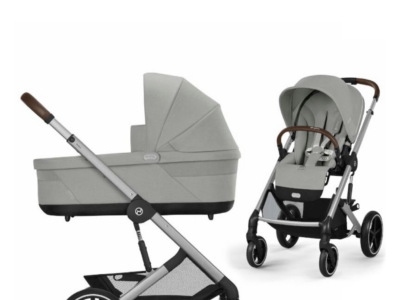 Коляска 2 в 1 Cybex Balios S Lux SLV Stone Grey