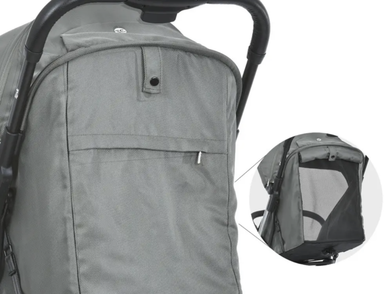 Прогулянковий візок дитячий El Camino LINK ME 1129 Moss Striped