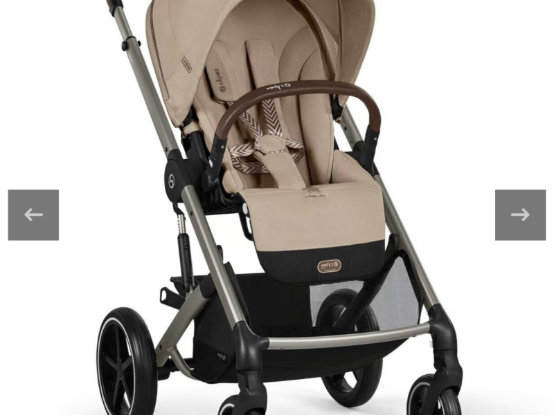 Коляска Cybex Balios S Lux Taupe 2 в 1 Almond Beige