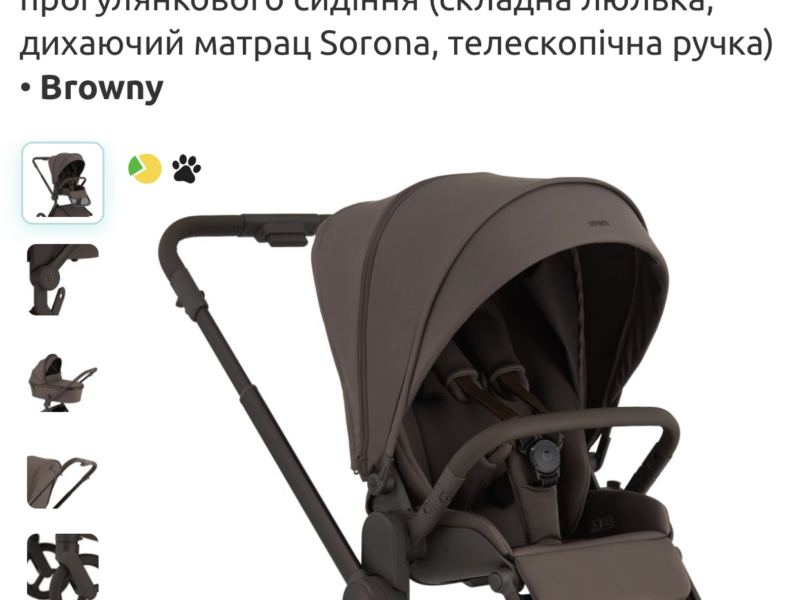 Коляска универсальная 2в1 Anex Flo, Browny