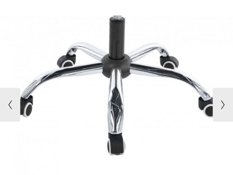 Кресло компьютерное офисное Bonro BN-607 на колесах с подставкой для ног Розовый (42400294)