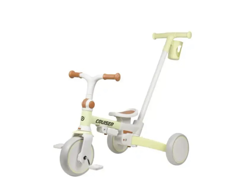 Біговел Tri-cycle Cruiser Milano 001 кремовий 5 в 1 максимальне навантаження 30 кг