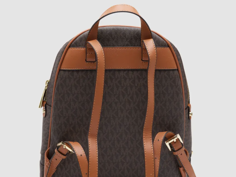 Жіночий Рюкзак Майкл Корс Брендовий Коричневий Великий З Логотипом Шкіряний Michael Kors Nextor Код: 43549450