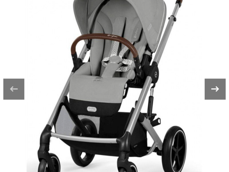 Коляска 2 в 1 Cybex Balios S Lux SLV Stone Grey