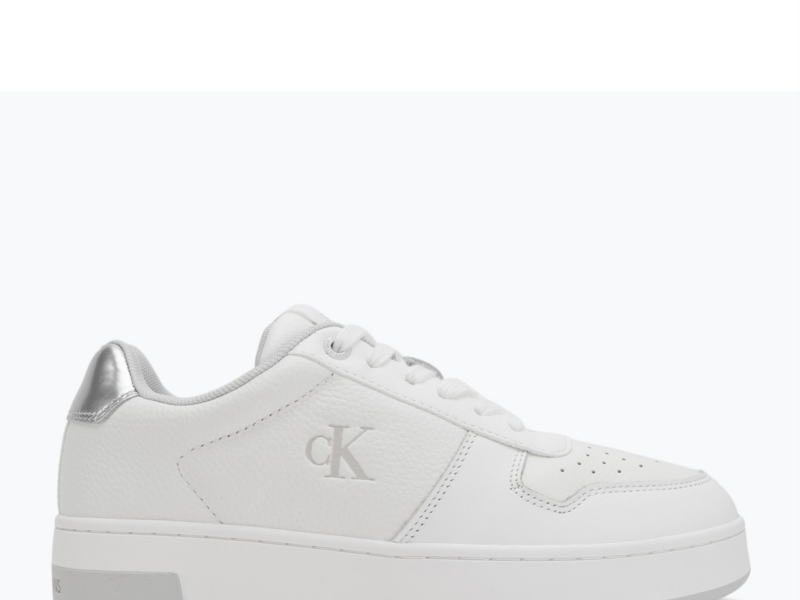 Кросівки жіночі Calvin Klein YW0YW01765 Basket Cupsole Low Mg bright white/silver