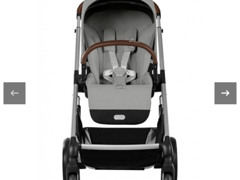 Коляска 2 в 1 Cybex Balios S Lux SLV Stone Grey