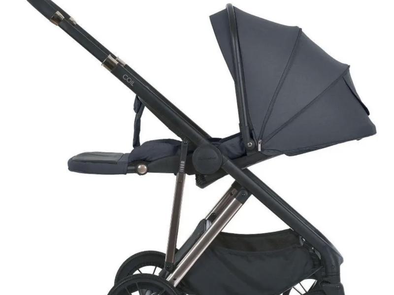 Універсальна коляска 2 в 1 El Camino ME 1190 Coil Asphalt Gray