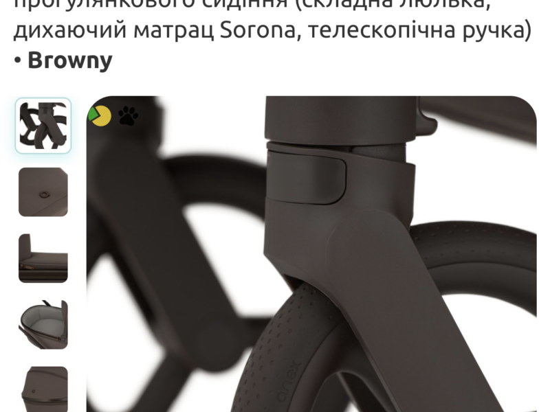 Коляска универсальная 2в1 Anex Flo, Browny