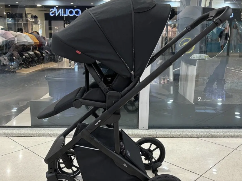 Прогулянковий візочок Carrello Alfa, чорний CRL-5508 Midnight Black