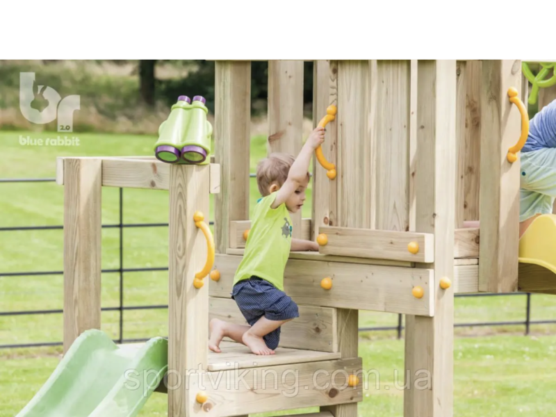 Дитячий майданчик від Blue Rabbit KIOSK + SWING (KIOSK & SWING)