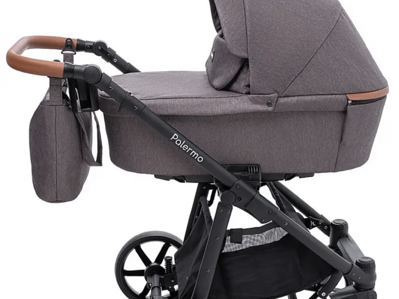 Коляска універсальна 2в1 бренд Bair Palermo Коричнева