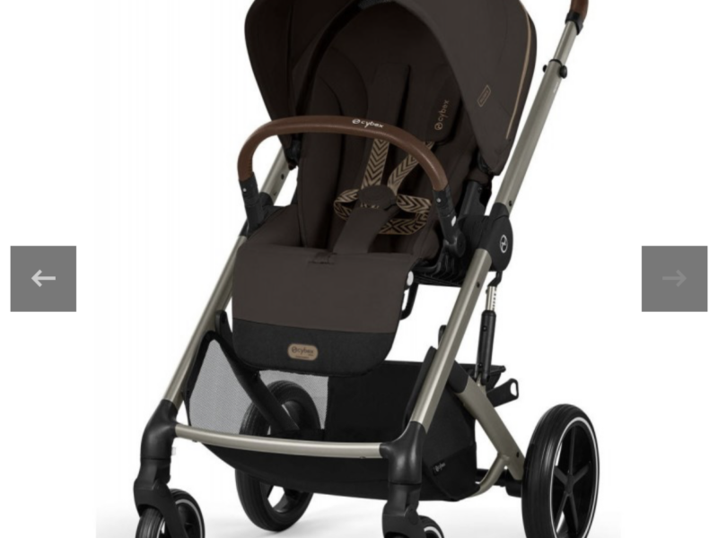 Коляска 2 в 1 Cybex Balios S Lux TPE Chocolate Brown (525000113/525000421)