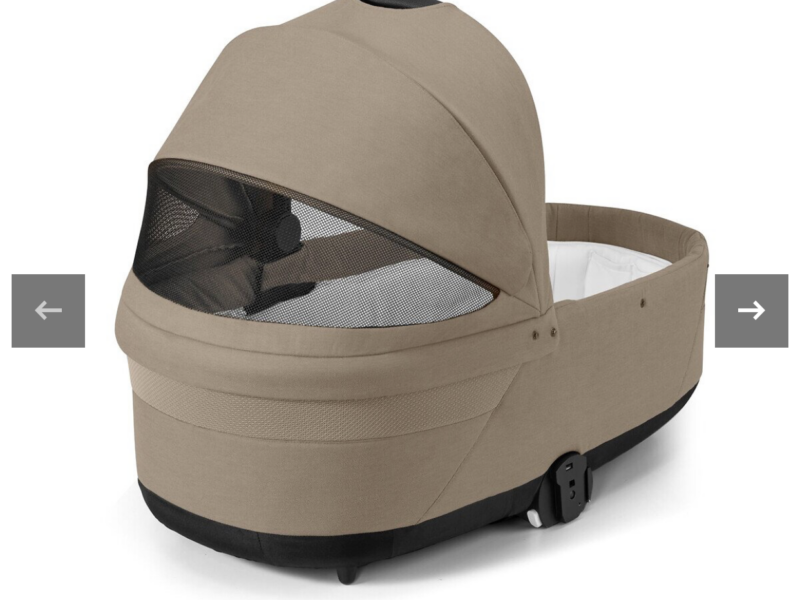 Коляска Cybex Balios S Lux Taupe 2 в 1 Almond Beige