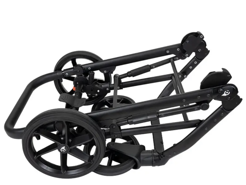 Дитяча коляска 2 в 1 від Angelina Fibi беж еко-шкіра/код Ang-FS17