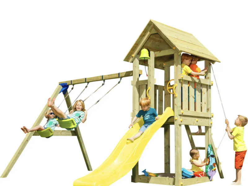 Дитячий майданчик Blue Rabbit KIOSK + SWING Код: KIOSK + SWING