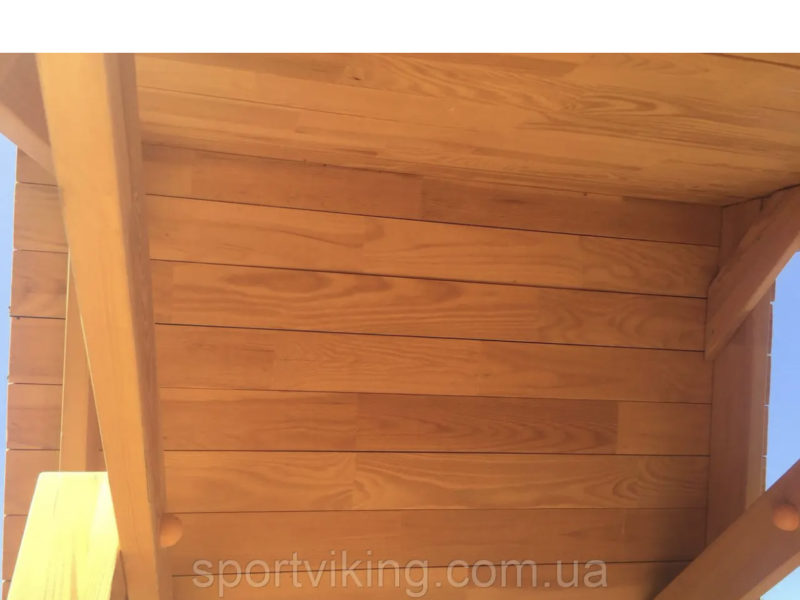 Дитячий майданчик Blue Rabbit KIOSK, будиночок із гіркою Код: KIOSK