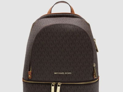 MICHAEL KORS Rhea Medium Signature Logo Backpack