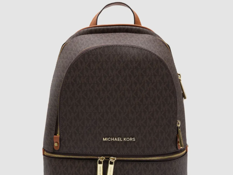 MICHAEL KORS Rhea Medium Signature Logo Backpack