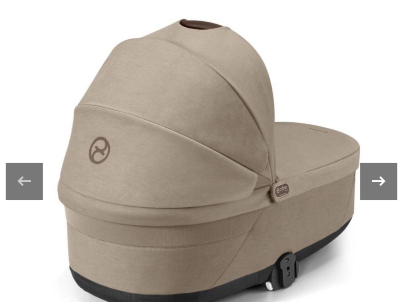 Коляска Cybex Balios S Lux Taupe 2 в 1 Almond Beige