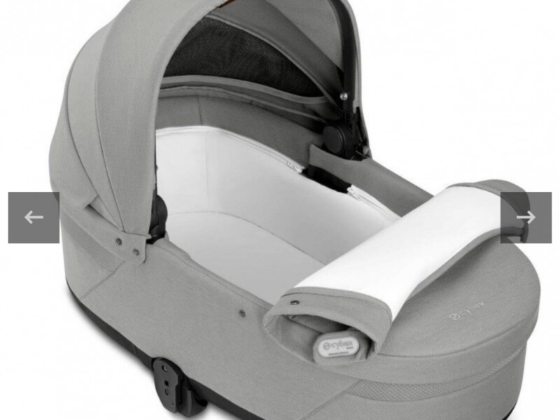 Коляска 2 в 1 Cybex Balios S Lux SLV Stone Grey