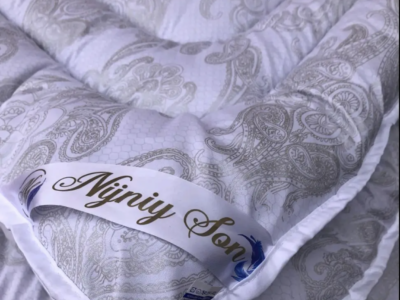 Тепла ковдра з натуральної овчини, тканина чохла мікросатин, напівторний розмір. Україна.150*215 см.Відео. Код: 115-112