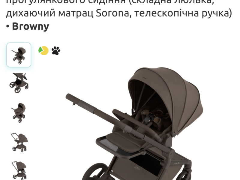 Коляска универсальная 2в1 Anex Flo, Browny