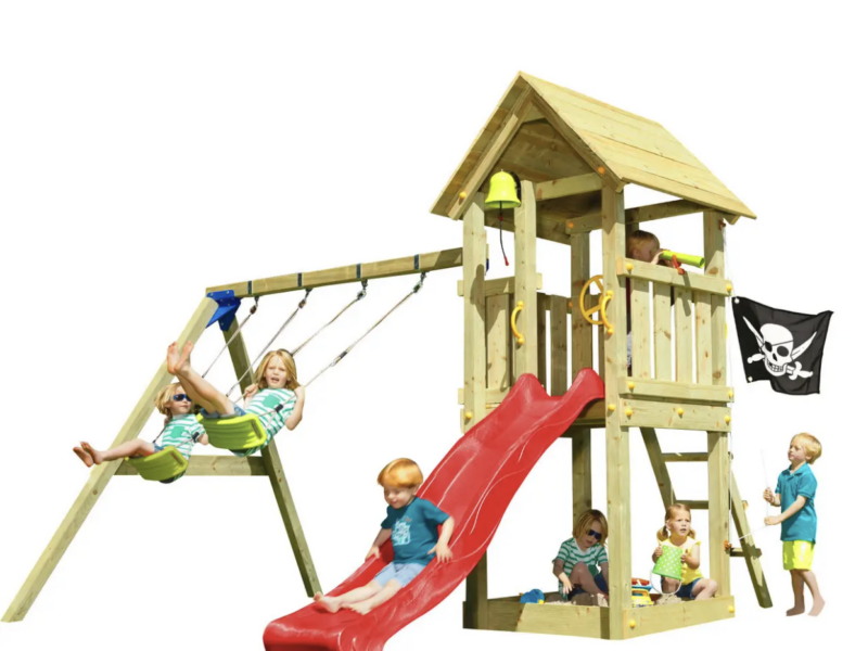 Дитячий майданчик Blue Rabbit KIOSK + SWING Код: KIOSK + SWING