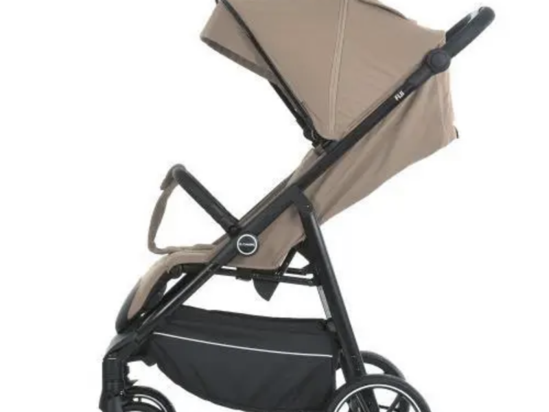 Прогулянкова коляска дитяча FIJI ME 1113-2 Tan Beige міцна сталева рама та комфортний сон